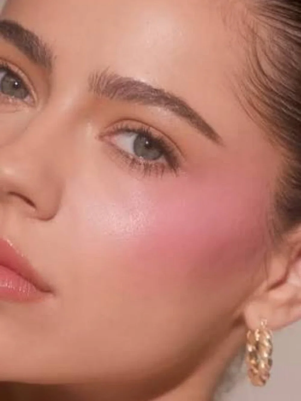 Clinique Chubby Stick Cheek Color Balm Cream Blush Plumped Up Peony - Rich Pink